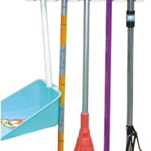 Mop and Broom Hanging Organizer