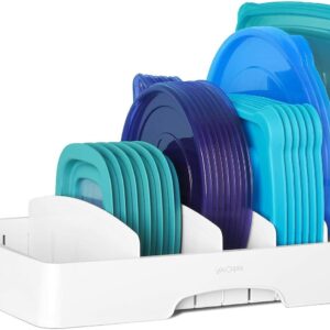 Food Container Lid Organizer