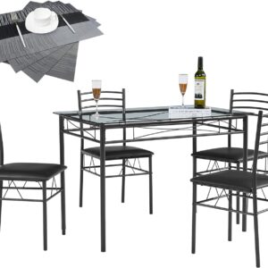 Dining Table with 4 Chairs