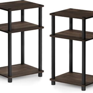 Furinno Just 3-Tier Turn-N-Tube End Table